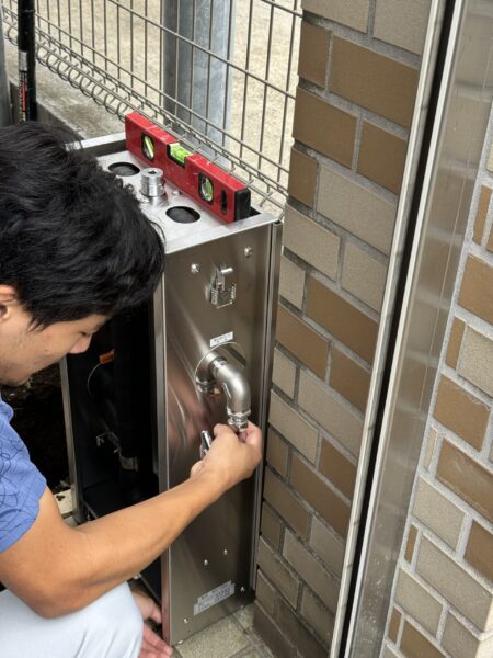 浄水器から直接出ている蛇口はそのまま浄水が使えます。