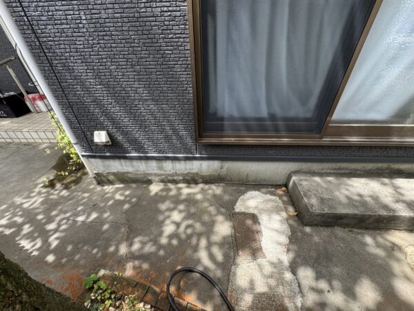 家中まるごと浄水器®が設置される前の状況。