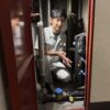 人が一人は入れるほどのスペースがあるPS。