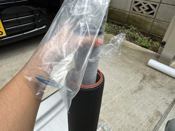 フィルターを装填します。