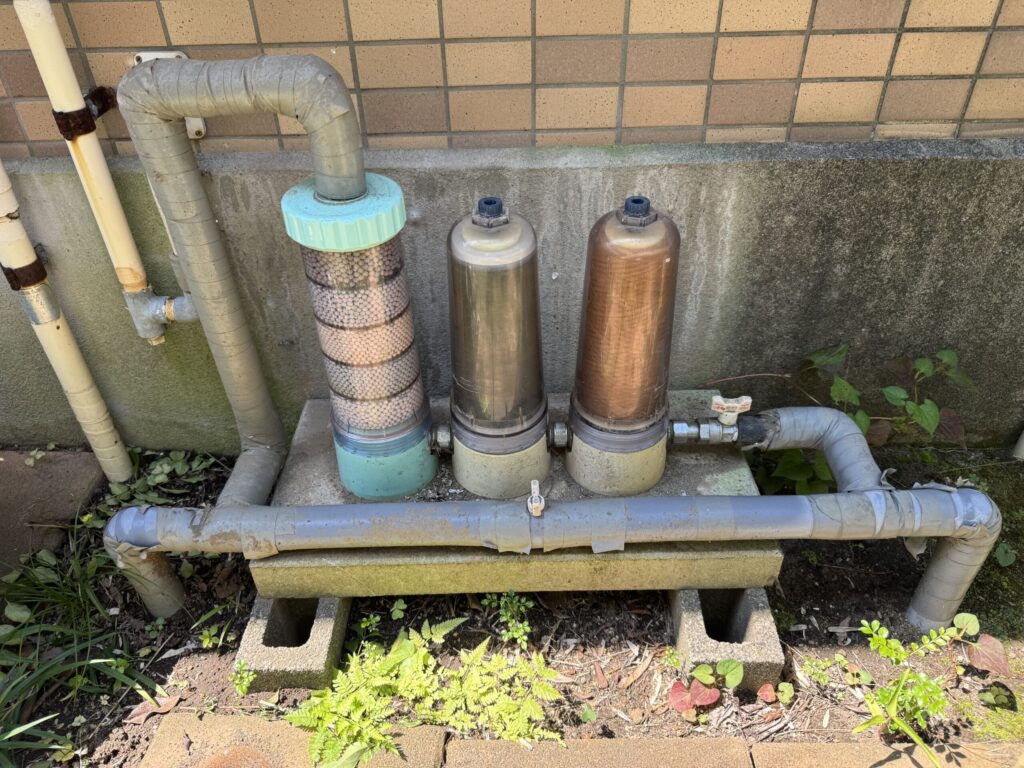 3つのフィルターで出来ていました。役割分担ですね。