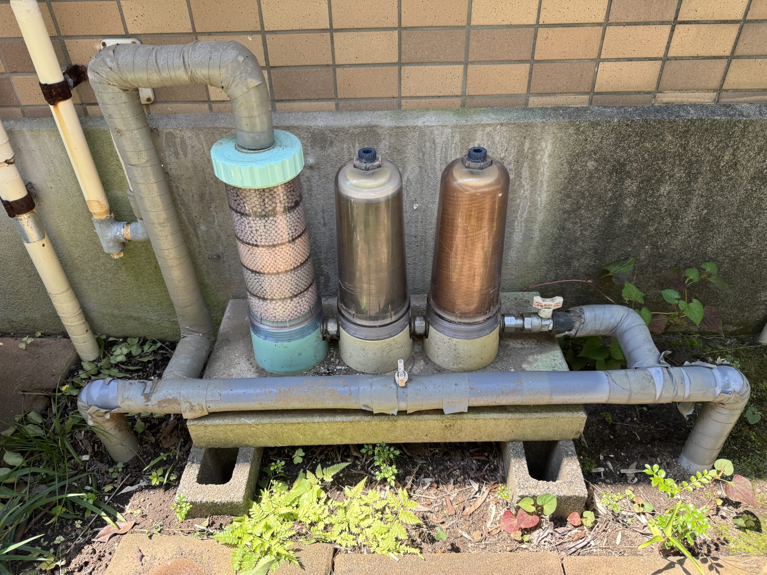 3つのフィルターで出来ていました。役割分担ですね。