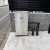 家中まるごと浄水器®の完成図になります。道路面が近いので、いたずら防止の策を施しています。